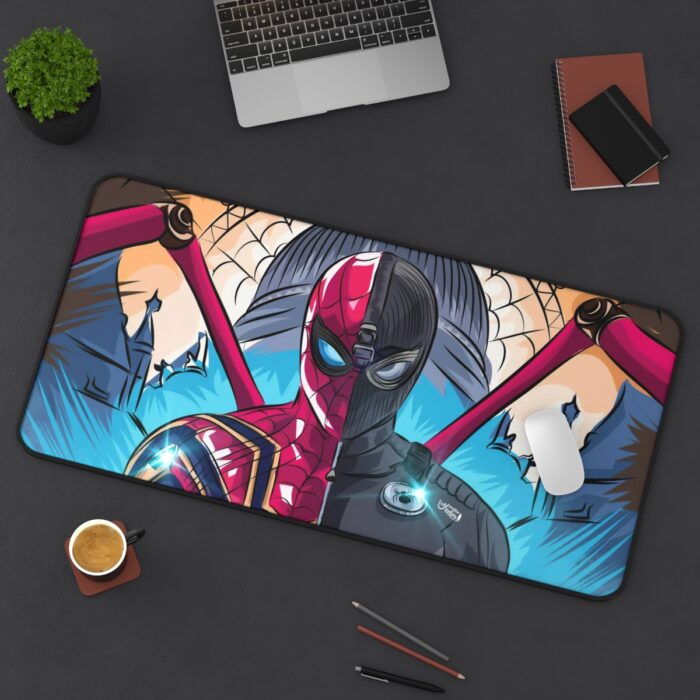 Spider Man Cartoon Desk Mat