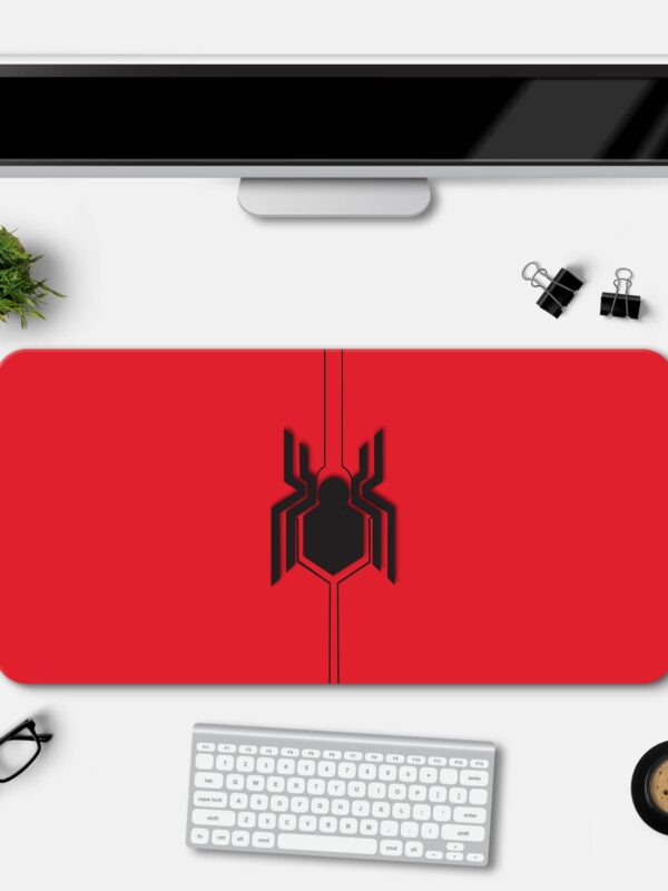 Spider Man Logo Art Desk Mat | Desk Pad | Mousepad