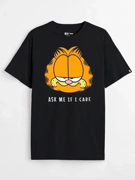 Garfield T-shirt :  Ask Me If I Care Tshirt