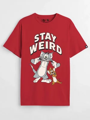 Tom And Jerry T-shirt :  Stay Weird Tshirt