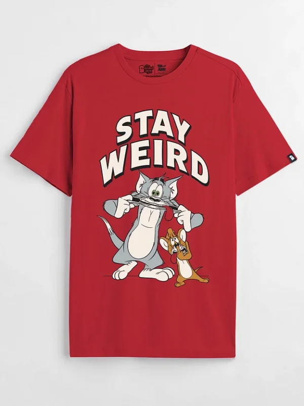 Tom And Jerry Stay Weird Tshirt