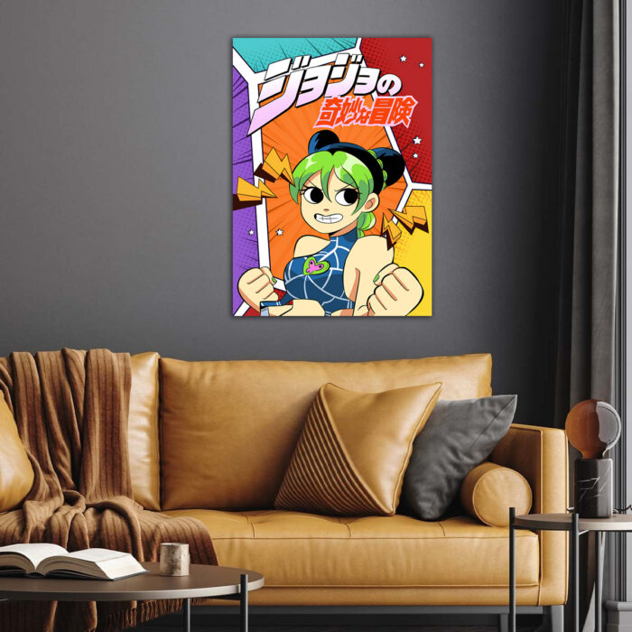 Jojo's Bizarre Adventure Comic Anime Wall Art