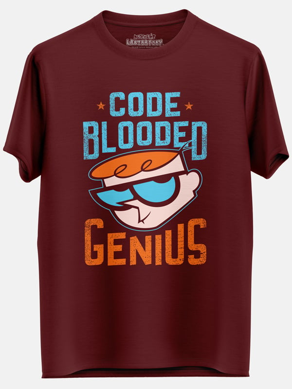 Code Blooded Genius Dexter's Laboratory Official T-shirt