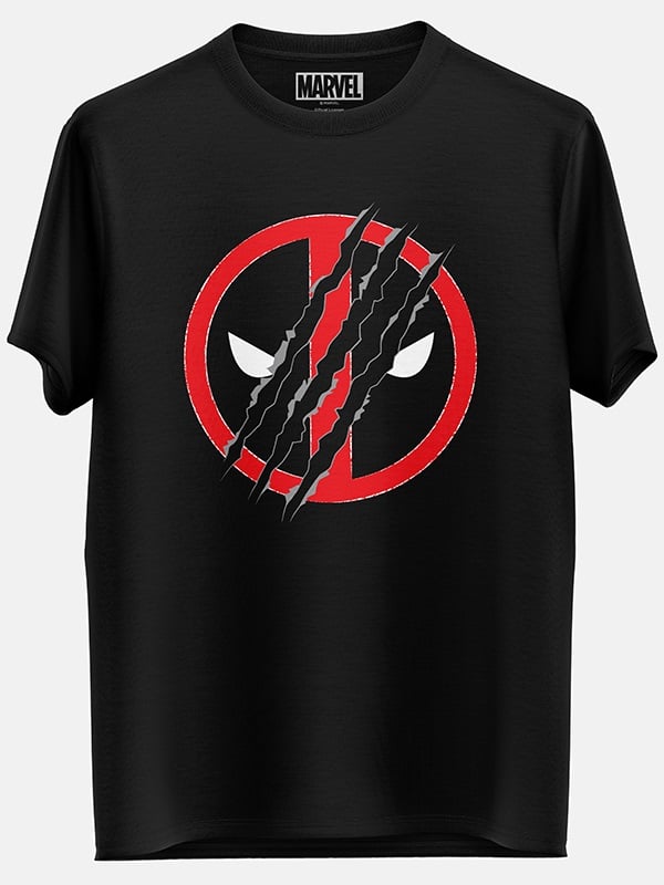 Deadpool Wolverine Logo Marvel Official T-shirt