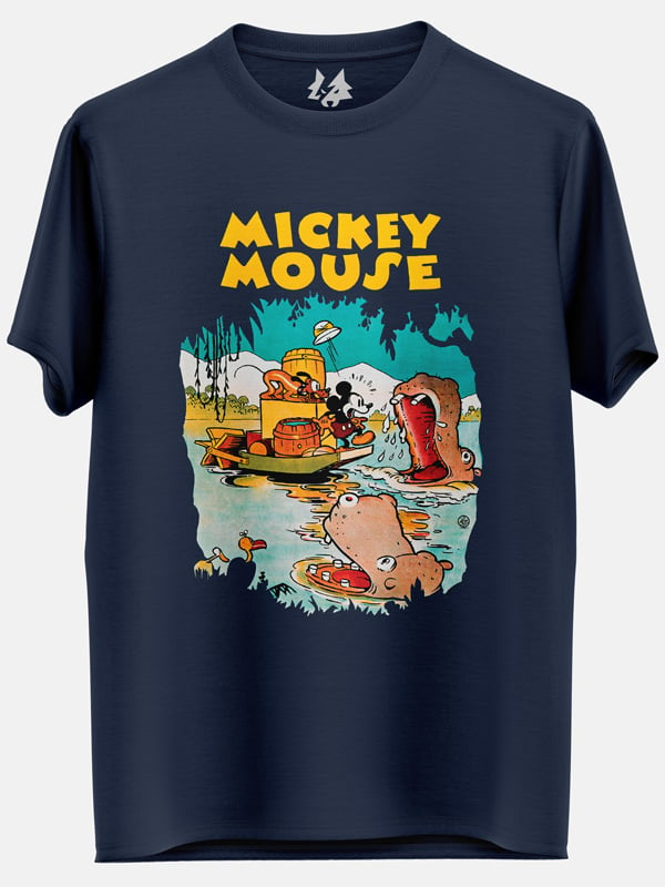 Hippo Attack Disney Official T-shirt