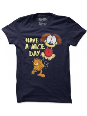 Garfield & Odie: Have A Nice Day - Garfield Official T-shirt