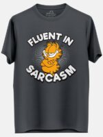 Fluent In Sarcasm - Garfield Official T-shirt