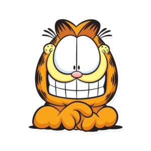 Garfield: Grin - Garfield Official Sticker