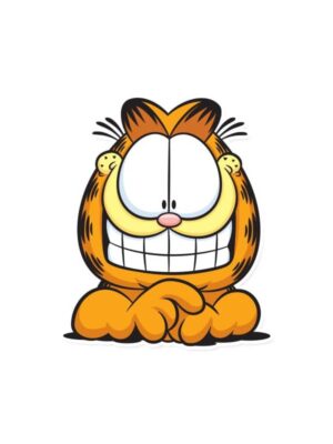 Garfield: Grin - Garfield Official Sticker