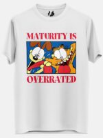 Maturity Is Overrated - Garfield Official T-shirt