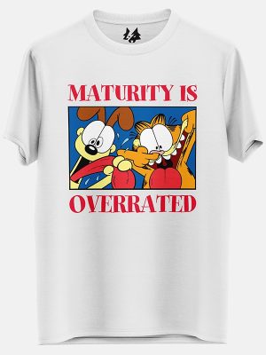 Maturity Is Overrated - Garfield Official T-shirt