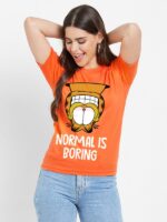 Garfield T-shirt | Normal Is Boring Tshirt