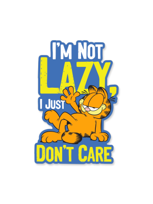 I'm Not Lazy - Garfield Official Sticker