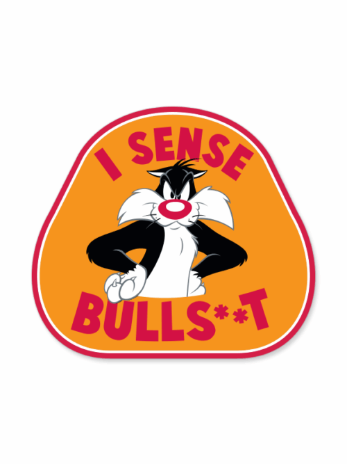 Easily Unimpressed - Looney Tunes Official Sticker