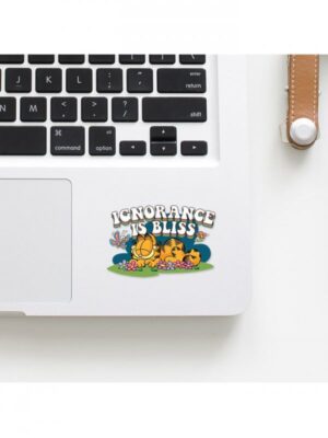 Ignorance Is Bliss - Garfield Official Sticker