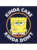 Kinda Care, Kinda Don't - Spongebob Squarepants Official T-shirt