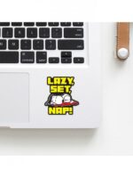 Lazy, Set, Nap! - Peanuts Official Sticker