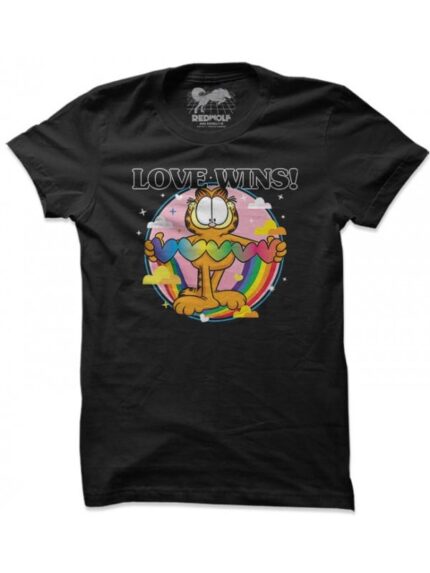 Love Wins - Garfield Official T-shirt