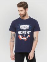 Marvel Captain America Worthy T Shirt Model 600x800