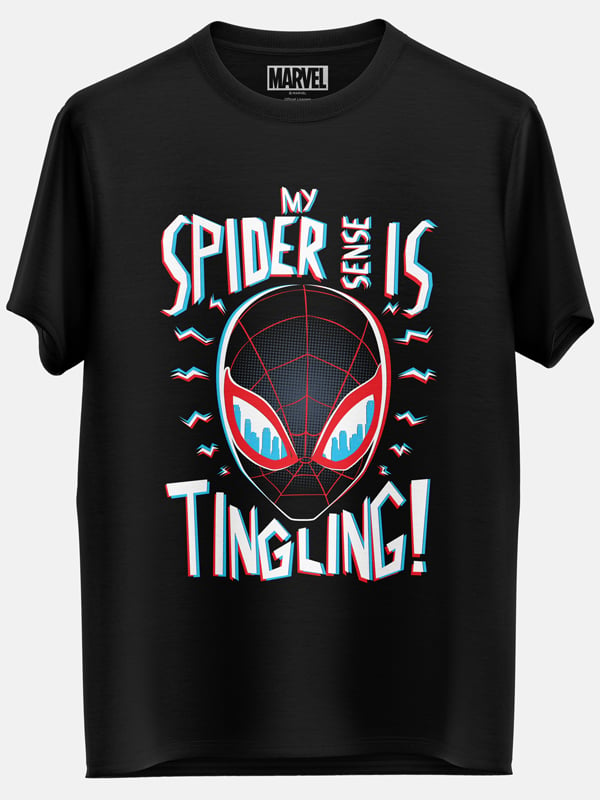 Miles Morales Spidey Senses Marvel Official T-shirt