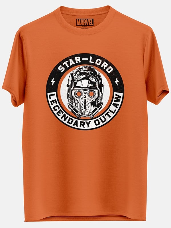 Star Lord Legendary Outlaw Marvel Official T-shirt