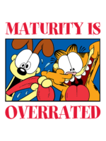 Maturity Is Overrated - Garfield Official T-shirt