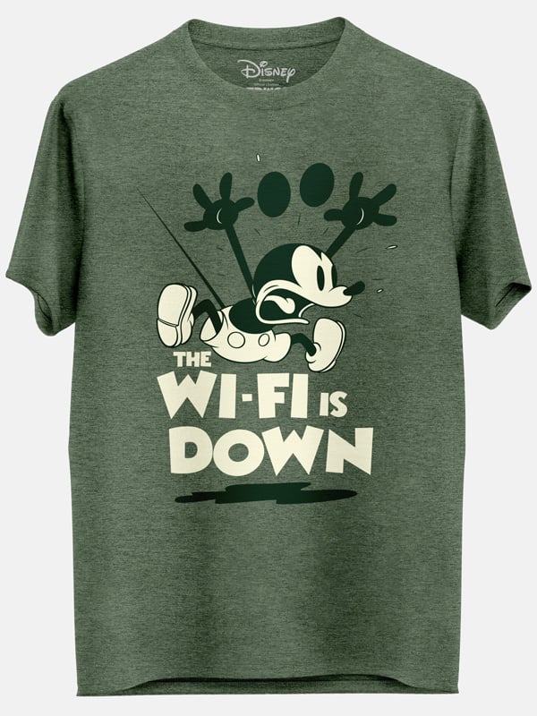 The Wifi Is Down Disney Official T-shirt