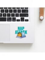 Nap Attack - Garfield Official Sticker