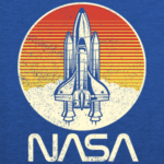 Nasa: Retro Lift Off - Nasa Official T-shirt