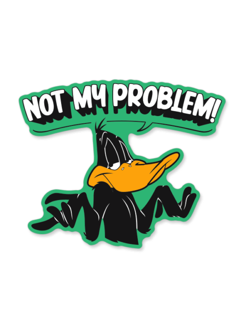 Easily Unimpressed - Looney Tunes Official Sticker