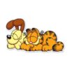 Odie And Garfield – Garfield Official Sticker