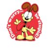 Odie: Be Stupid – Garfield Official Sticker