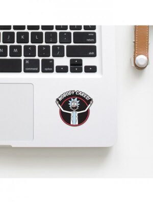 Rick: Nobody Cares - Rick And Morty Official Sticker