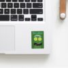 Pickle Rick Face - Rick And Morty Official Sticker