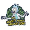 Riggity Riggity Wrecked - Rick And Morty Official Sticker