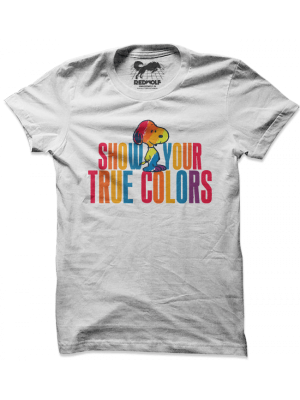 Show Your True Colors - Peanuts Official T-shirt