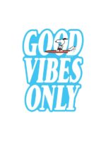 Snoopy: Good Vibes Only - Peanuts Official Sticker