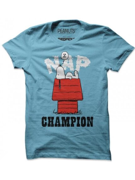 Nap Champion - Peanuts Official T-shirt