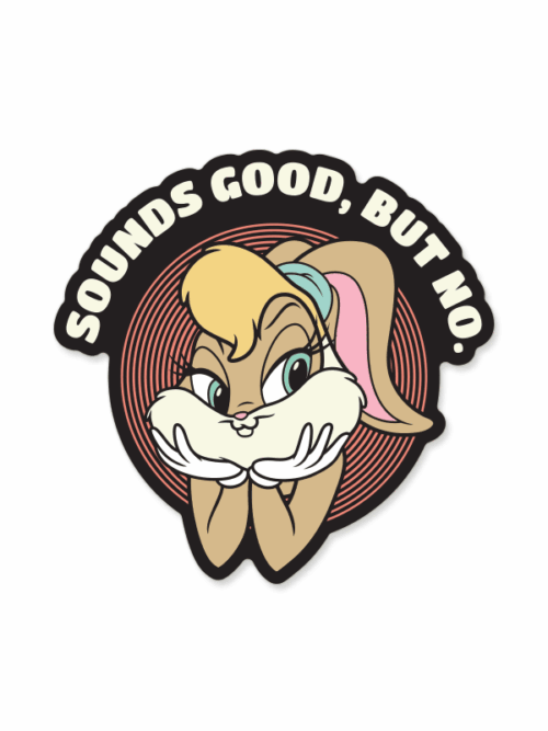 Easily Unimpressed - Looney Tunes Official Sticker