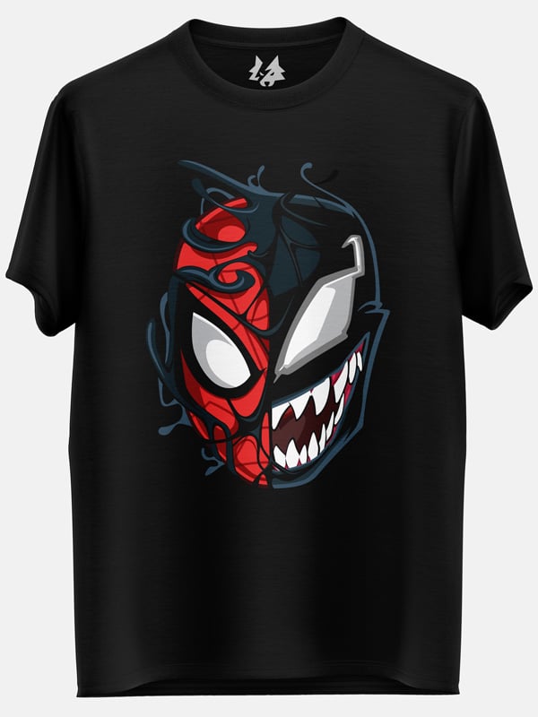 Spider Man Venom Split Marvel Official T-shirt