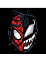 Spider-man Venom Split - Marvel Official T-shirt