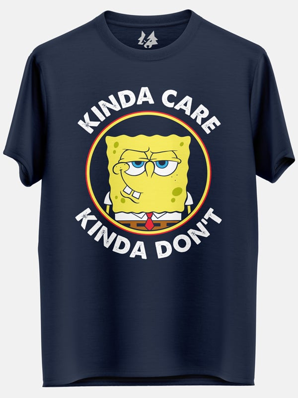 Kinda Care Kinda Don't Spongebob Squarepants Official T-shirt