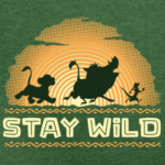 Stay Wild T Shirt India Artwork 1 438x438