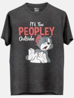 It's Too Peopley Outside - Tom & Jerry Official T-shirt