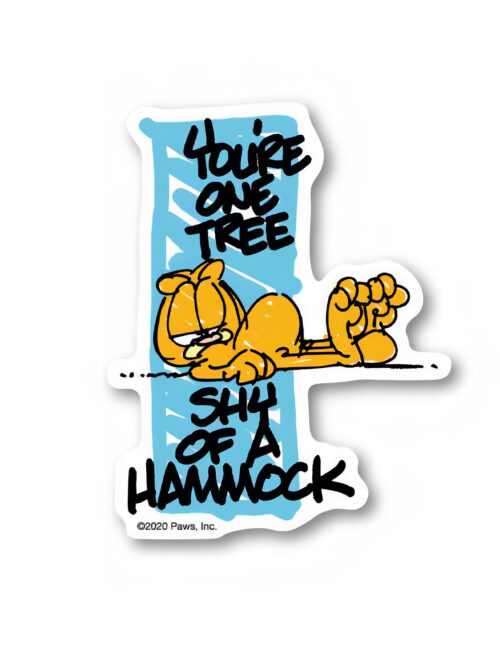 Hammock – Garfield Official Sticker