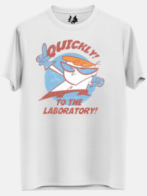 Quickly To The Lab - Dexter's Laboratory Official T-shirt