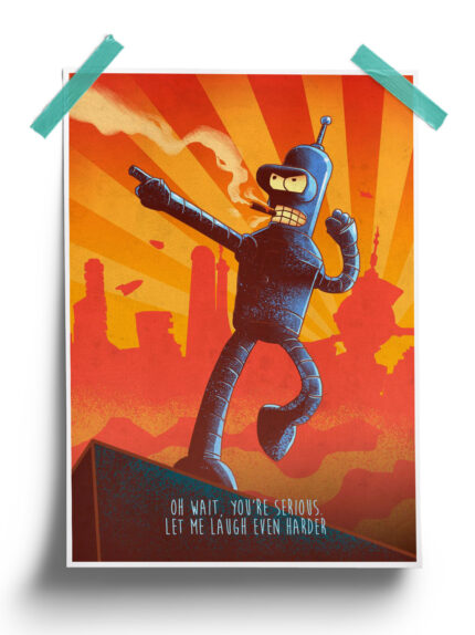 Bender | Futurama Poster