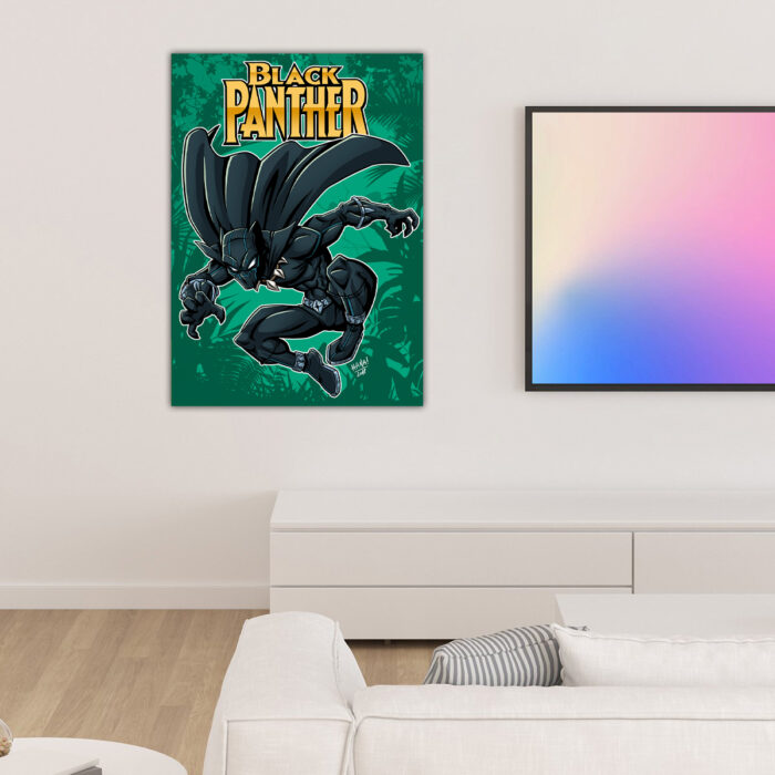 Jungle Safari - Black Panther Poster