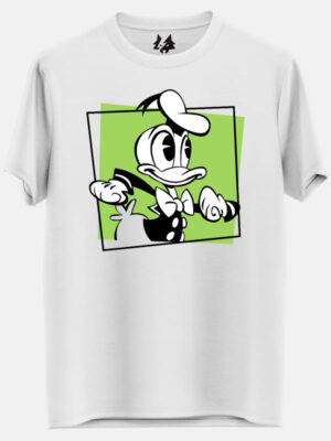 Donald Duck Minimal - Looney Tunes Official T-shirt