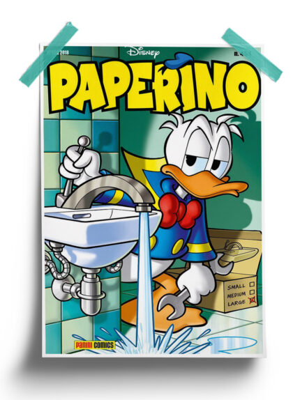 Plumber | Donald Duck Poster